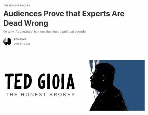 Audiences Prove That the Experts Are Dead Wrong