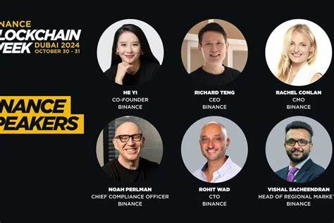 Check out our lineup for the Binance Blockchain Week Dubai 2024 Main Stage - Binance