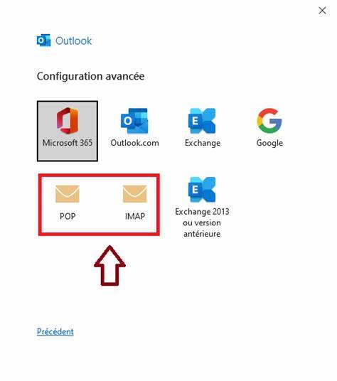 Configuration compte IMAP/SMTP yahoo.com sur Outlook 2019