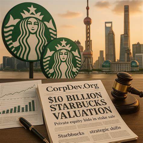 Starbucks China attracts bids at up to $10 billion valuation, CNBC reports