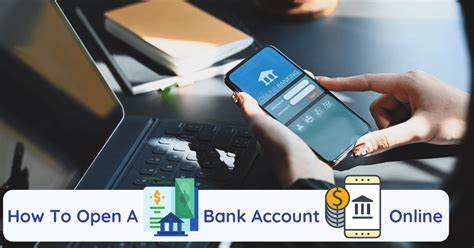 Open a bank account online in minutes