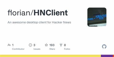 GitHub – Florian/HNClient: Desktop Client for Hacker News