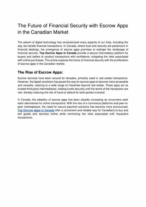 The Future of Financial Security