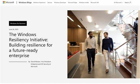 Windows Resiliency Initiative: Building resilience for a future-ready enterprise