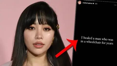 Michelle Phan tells followers she "healed" a man who was in a wheelchair - Capital