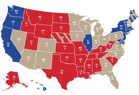 US election heatmap: How Trump and Harris’s campaign visits reveal which swing states they think they can win