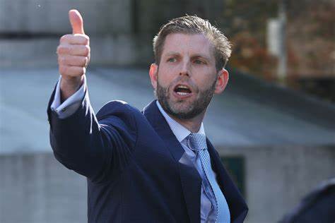 Transcript: Eric Trump Drops Hint About Dad’s Coming 2025 Corruption - The New Republic