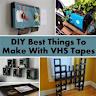 Missing VHS? Bring it back with this elegant DIY project