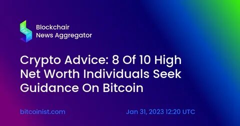Nearly 40% of High Net-Worth Individuals in the US Want to Buy Bitcoin