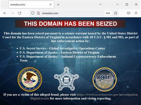 U.S. govt seizes domains used in 'pig butchering' scams - BleepingComputer