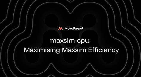 Maxsim-CPU: Maximising Maxsim Efficiency