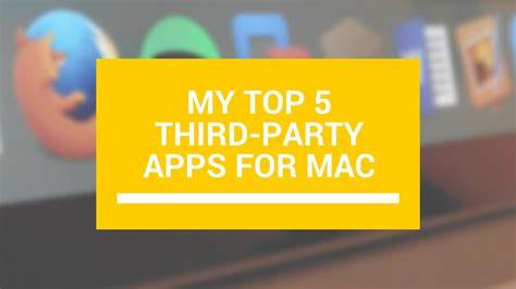 Some third-party Mac apps I use