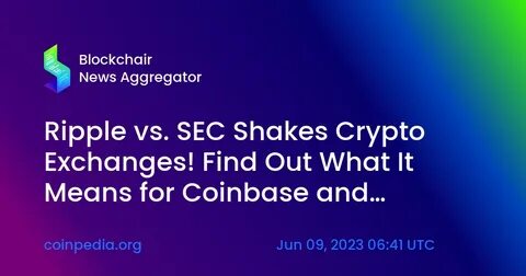 Ripple SEC Case: Why a Quick Settlement May Be Unlikely - Coinpedia Fintech News