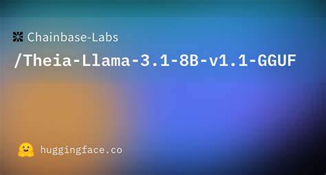 Chainbase Open Sources Cryptocurrency-Focused Language Model Theia-Llama-3.1-8B - Binance