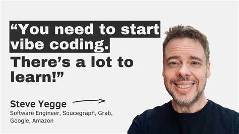 Amazon, Google and Vibe Coding with Steve Yegge [video]