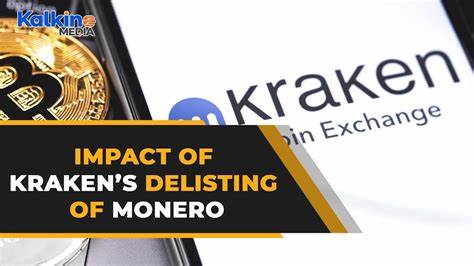 Monero Dips 7% as Kraken Says It's Delisting XMR for European Customers - Decrypt