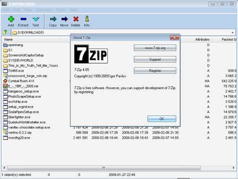 7-Zip for Windows can now use more than 64 CPU threads for compression