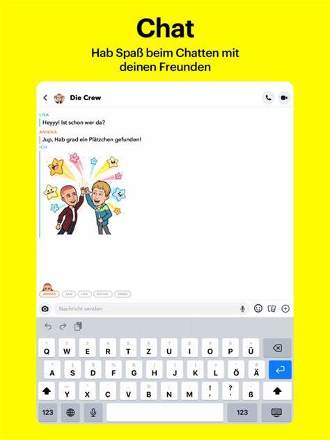 ‎Snapchat: Chatte mit Freunden im App Store