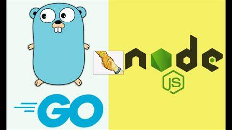 Golang, JavaScript and C++ dancing together