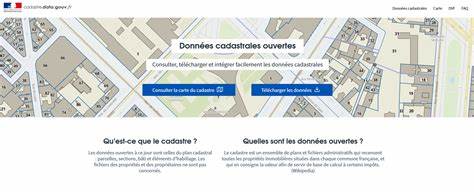 Carte interactive | cadastre.data.gouv.fr