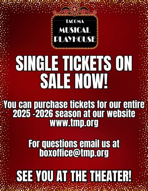 SEASON AND SHOW TICKETS - tmp.org