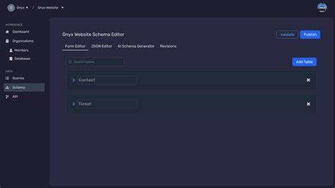 Build apps based on your database schema using AI