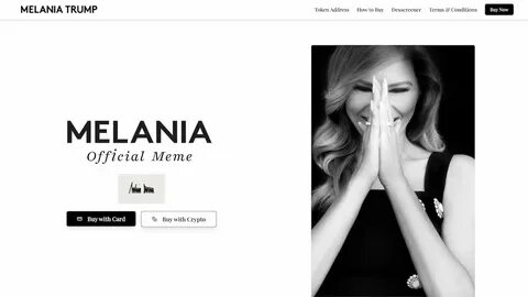 Donald Trump memecoin crashes 48% as Melania Trump launches her own memecoin - The Block