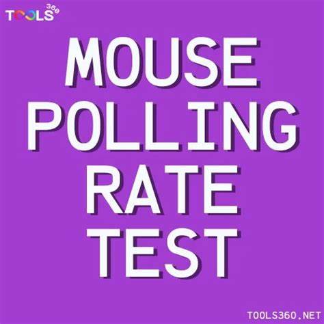 Mouse Polling Rate Test