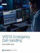 Motorola Solutions (MSI) Launches VESTA Hybrid for 911 Call Centers in the US