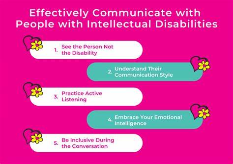 For clients with disabilities, proper communication is key