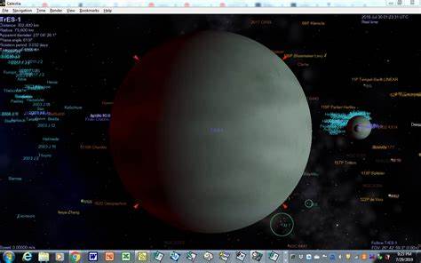 Celestia – real-time 3D visualization of space