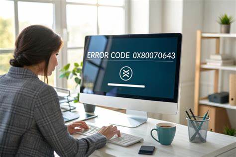 Fehlercode 0x80070643: So behebst du diesen Windows-Fehler