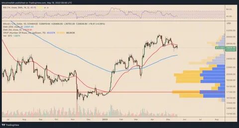 Analyst Warns Bitcoin (BTC) Price Could Drop Another 20% - TradingView