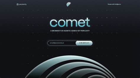 Perplexity just launched Comet, an AI web browser