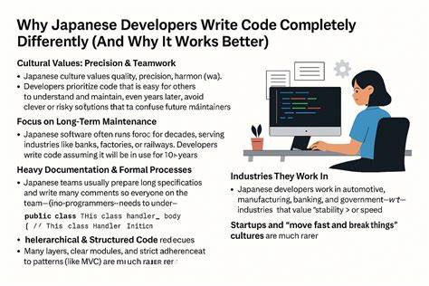 Why Japanese Developers Write Code Differently – Why It Works Better