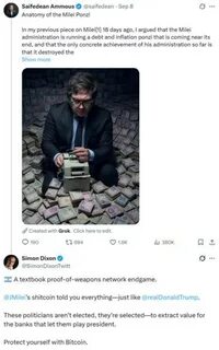  ‘Bitcoin Standard’ author: Argentina’s bond ‘Ponzi’ near collapse, Bitcoin is exit 