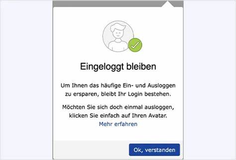 Eingeloggt bleiben - WEB.DE
