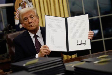 Trump unleashes a wave of first-day orders. Here's what matters for investors. - Yahoo Finance
