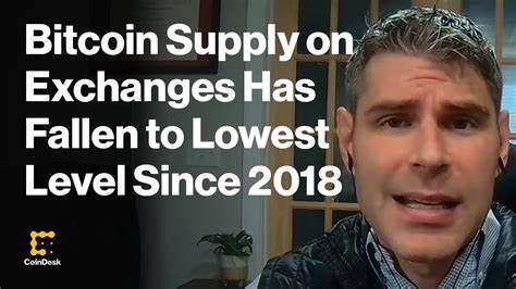 Bitcoin Supply on Exchanges Has Fallen to Lowest Level Since 2018: Analyst - Yahoo Finance
