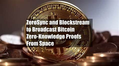 ZeroSync and Blockstream to Broadcast Bitcoin Zero-Knowledge Proofs From Space - CoinDesk