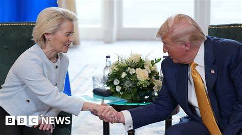 Europe agrees to 15% tariff US trade deal