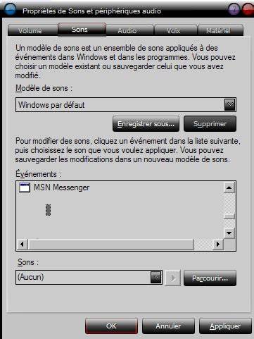 [MSN] Plus de sons dans MSN [Résolu] - CommentCaMarche