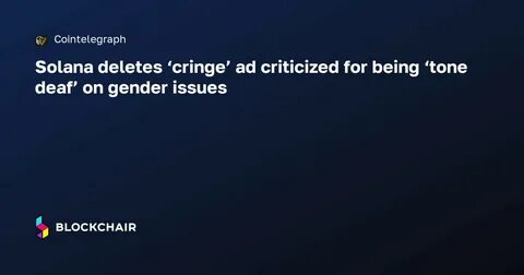 Solana CEO Issues Apology for Advertisement Criticized as Discriminatory