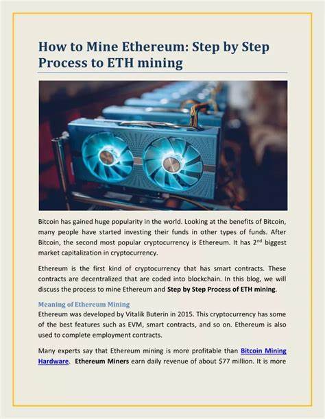 How to Mine for Ethereum: A Step-by-Step Tutorial - Built In