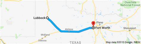 Here Is The Best Way To Get To Fort Worth From Lubbock, Texas