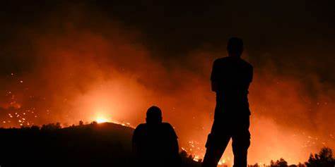 Dozens of Wildfires Burn in Greece and Turkey as Temperatures Soar