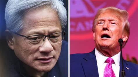 After meeting with Trump, Nvidia CEO says the sale of AI chip is OK in China
