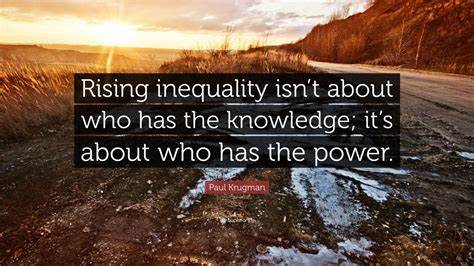 Inequality, Part VI: Wealth and Power – Paul Krugman