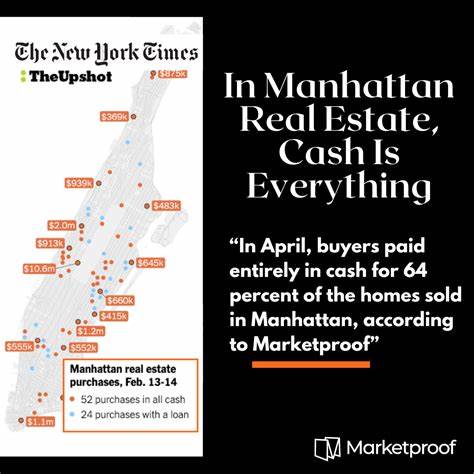 Manhattan Home Sales Surge 17% With Cash Buyers Leading the Way