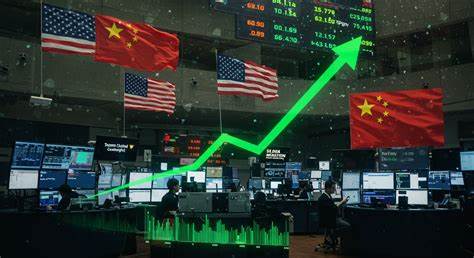 Easing Trade Tensions Boost Stocks but Chip Stocks Slide